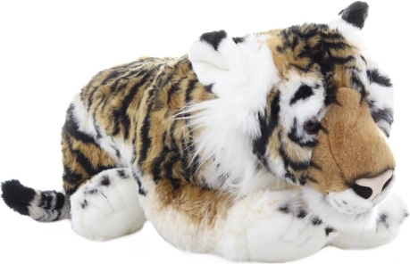 Pluchen tijger bruin 70 cm