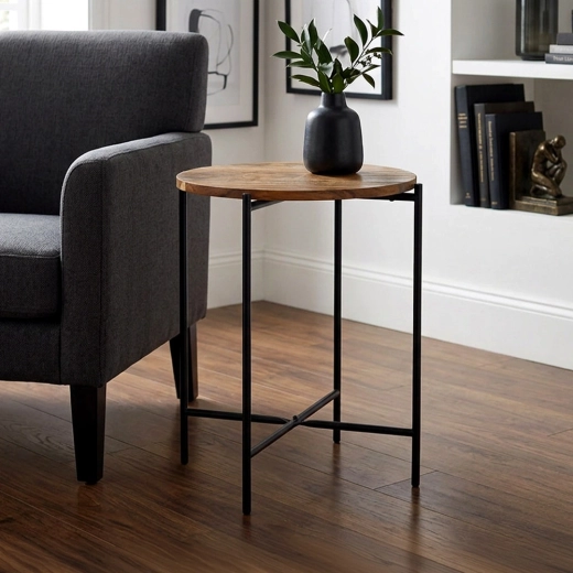 Compacte ronde tafel voor elke ruimte