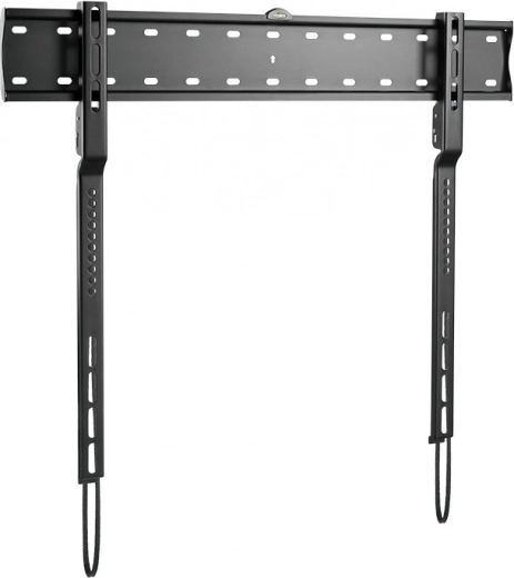 ultradunne muurbeugel voor tv 43–80" met waterpas, draagvermogen 40 kg