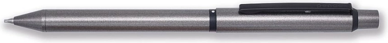 Multifunctionele pen Penac Multisync 207 grijsbruin in geschenkdoosje