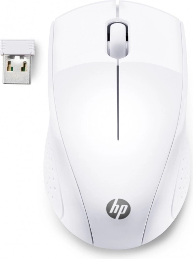 Draadloze muis HP 220 sneeuwwit