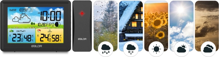 Draadloze meting buiten en binnen