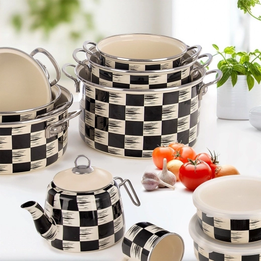 Compatibel met alle kookplaten en vaatwasserbestendig