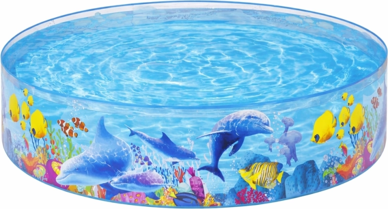 Zelfdragend kinderzwembad Bestway 244 × 46 cm