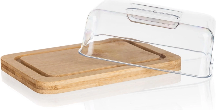 Natuurlijk bamboe dienblad voor stijlvolle presentatie