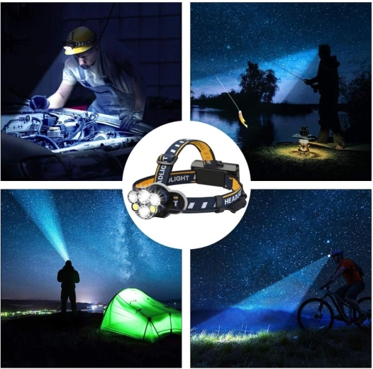 Universeel gebruik: werk, vissen, kamperen en fietsen