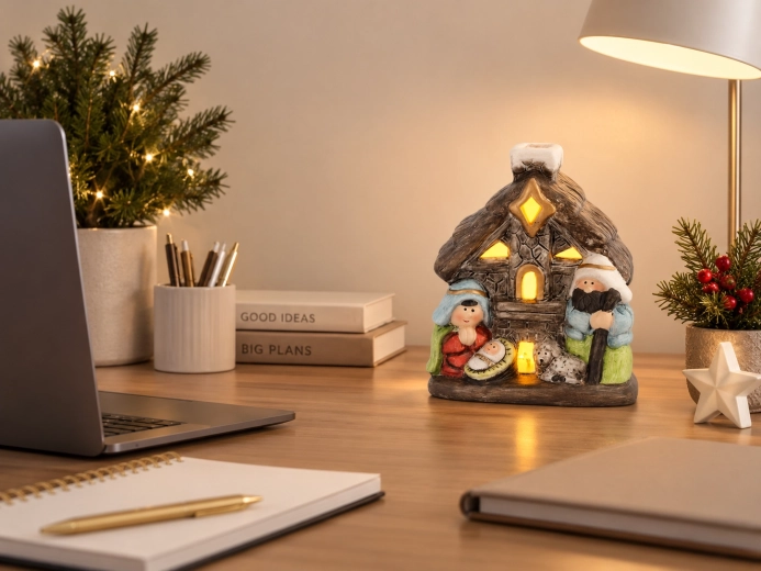 LED-verlichting voor een gezellige kerstsfeer