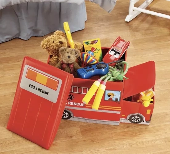 Grote inhoud voor speelgoed en boekjes