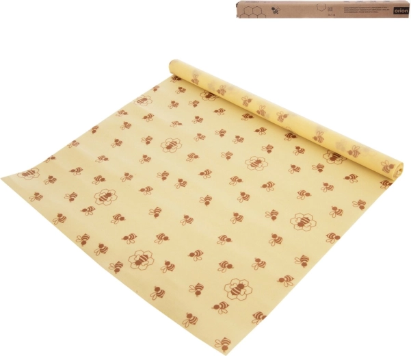 EKO bijenwasdoek op rol van katoen (100 × 33 cm)