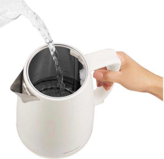 Comfortabel vullen en duidelijk zicht op het waterniveau