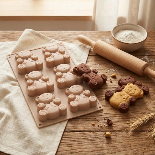 Eenvoudig uit de vorm dankzij flexibel siliconen