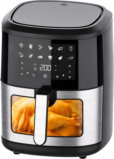 Heteluchtfriteuse (airfryer) 6 l, 1500 W, 12 programma’s
