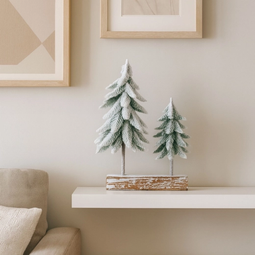 Natuurlijke houten basis voor stabiliteit