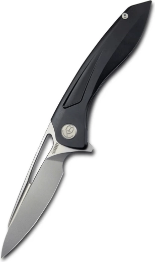 Kubey Velocé zakmes 10 cm, titanium, clip