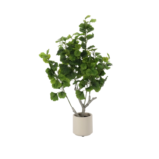 Kunstplant ginkgo in pot 95 cm