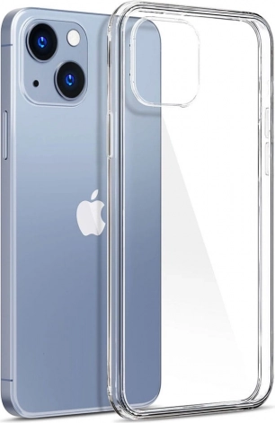 Transparante Clear Case hoesje voor iPhone 15 Plus / iPhone 14 Plus