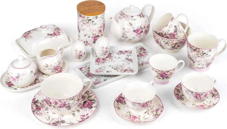 Onderdeel van een bijpassende serveerset