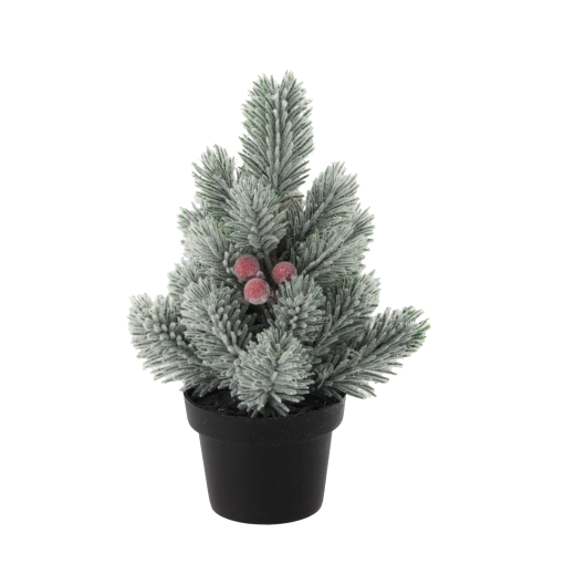 Realistische naalden met wintereffect