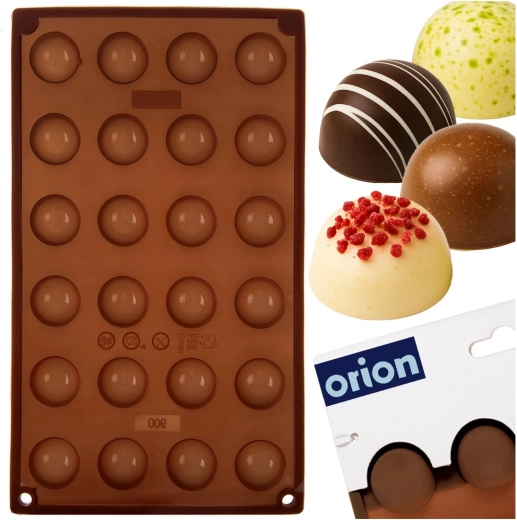 Tot 24 perfect ronde pralines in één keer