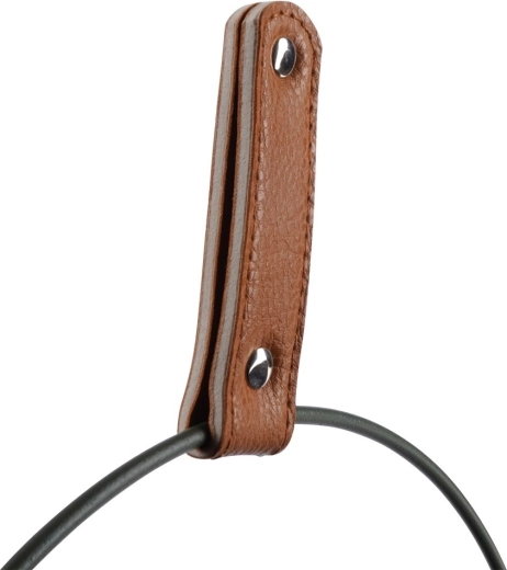 Industrieel detail met lederlook