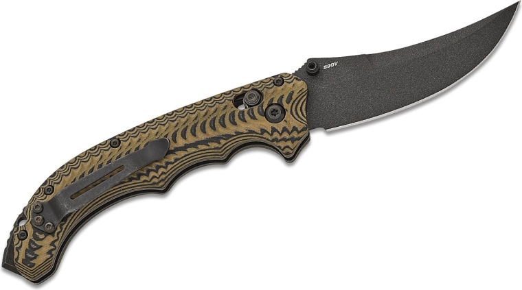 Duurzaam CPM-S90V-lemmet met Cerakote-afwerking