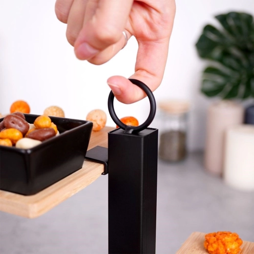 Stabiele metalen constructie met praktische draagring