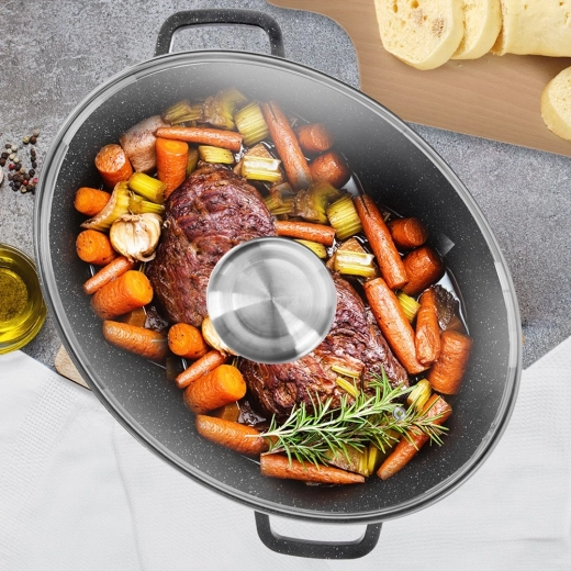 Universeel gebruik op kookplaat en in de oven