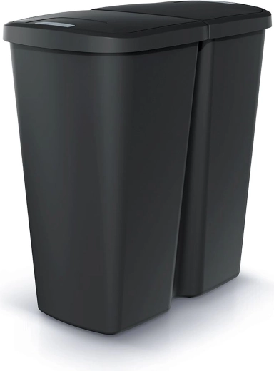 Duurzaam gerecycled plastic en compact formaat