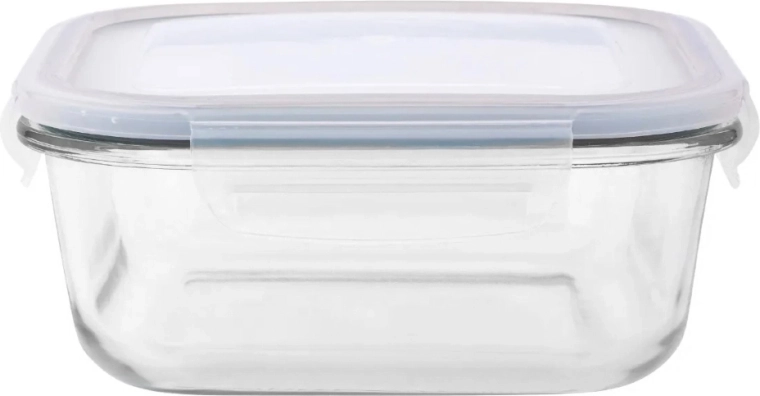 FRESH glazen bewaardoos voor voedsel met deksel 1,1 l