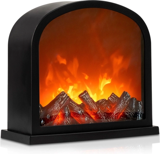 Elektrische decoratieve LED-haard Vilde 30 × 13 × 27,5 cm