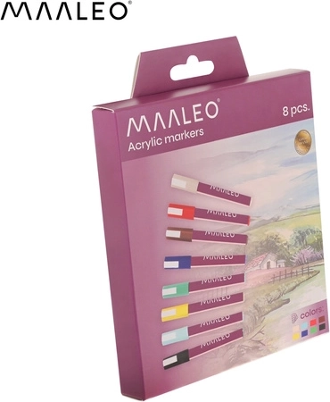 Praktische set van 8 kleuren