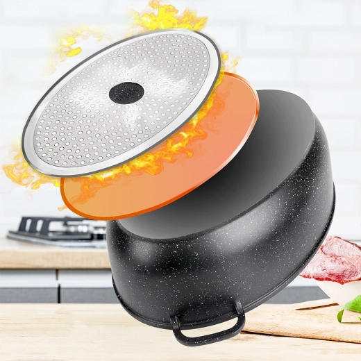 Geschikt voor inductie en oven, gemakkelijk te reinigen