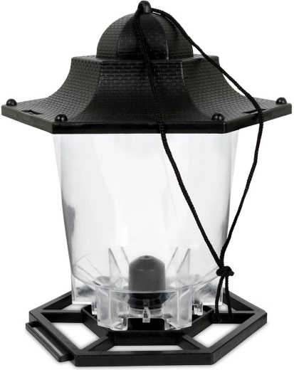 Transparant reservoir voor eenvoudige controle van het voer