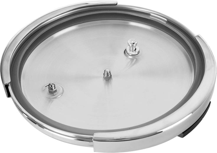 Dubbele sandwichbodem voor gelijkmatige warmte