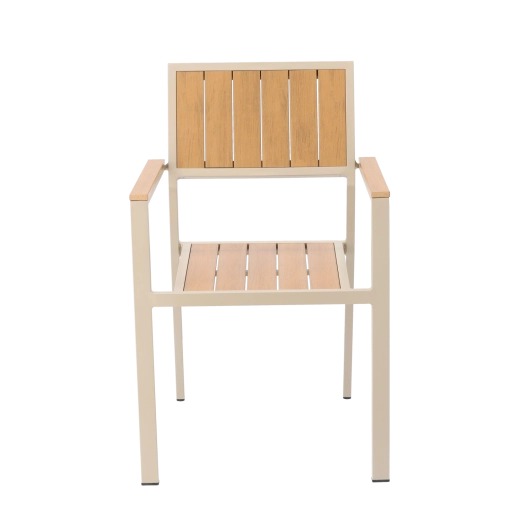 Lamellen in houtdecor, onderhoudsvrij