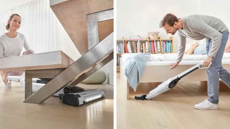 Geïntegreerde accessoires altijd binnen handbereik