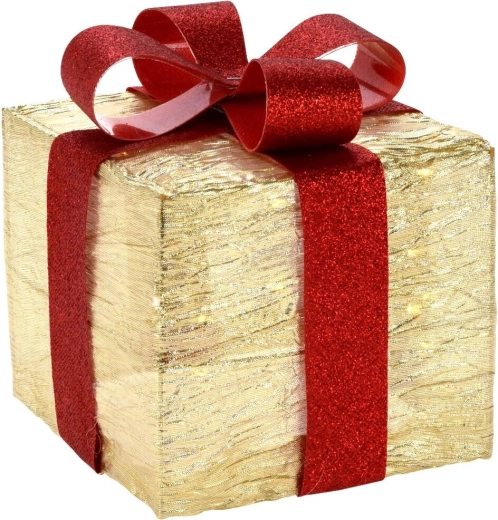 Glinsterend goud en rood