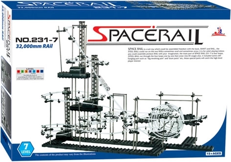 SpaceRail 3D knikkerbaan level 7 (32 m)