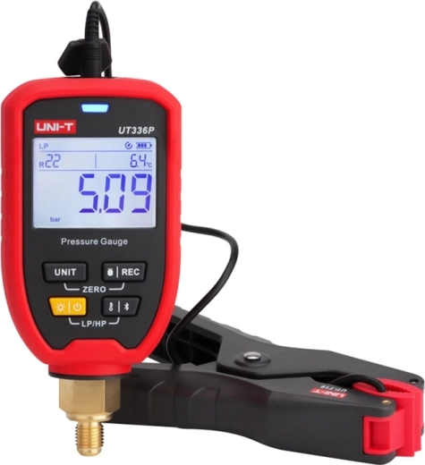 Uni-T set draadloze manometer met temperatuursensor UT336P