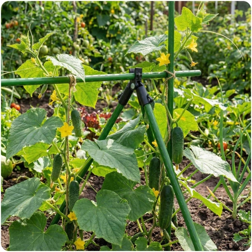 Stabiele steun voor klimmende en vruchtgroenten