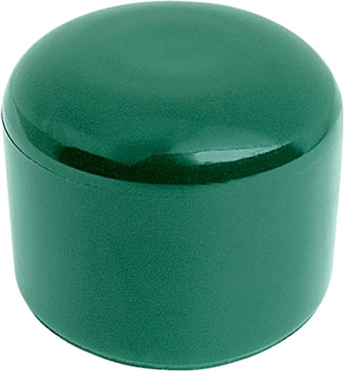 Kunststof dop voor ronde hekpaal 38 mm groen