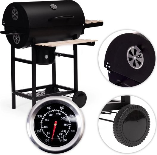 Volledige controle over de temperatuur tijdens het barbecueën