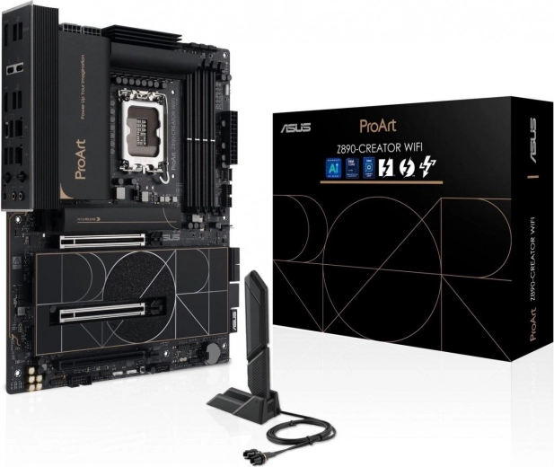 ASUS ProArt Z890 Creator WiFi – moederbord voor creators met Thunderbolt 5, 10G LAN en Wi‑Fi 7