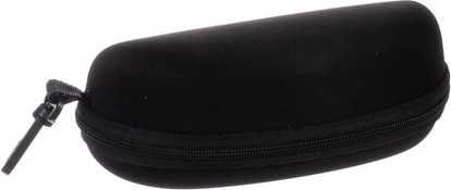 Etui en reinigingsdoekje in de verpakking