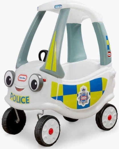Loopauto Little Tikes Cozy Coupe politie wit