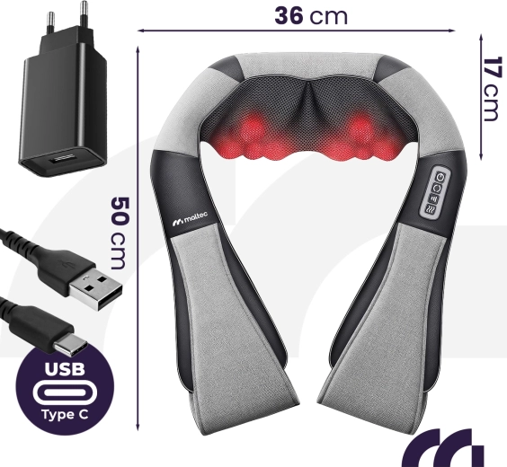 Draadloos schoudermassageapparaat MAX‑Comfy 2000