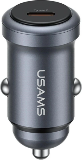 USAMS aluminium autolader USB-C PD 30 W