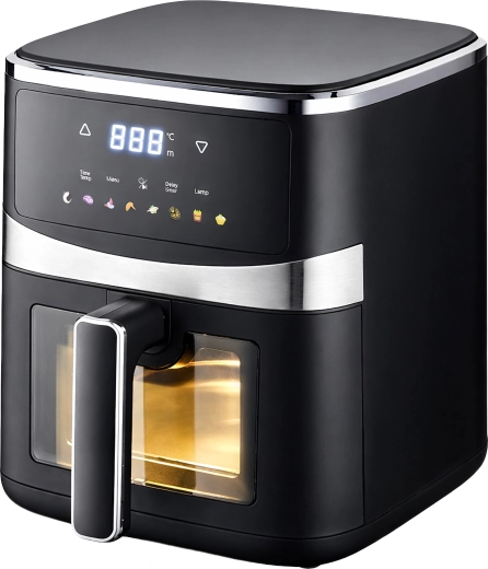 Heteluchtfriteuse (air fryer) 5 l, 1500 W, 8 programma’s