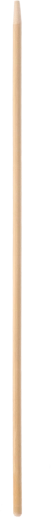 Houten steel voor hark 150 cm