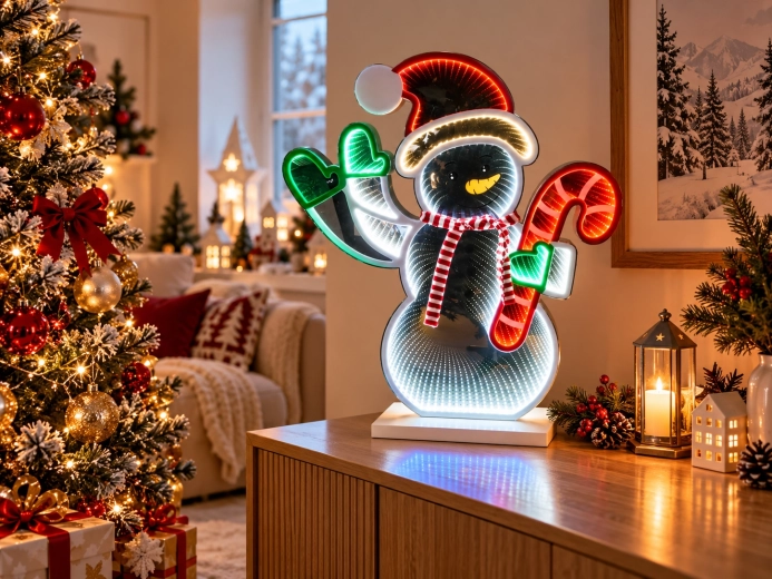 Vrolijk kerstmotief